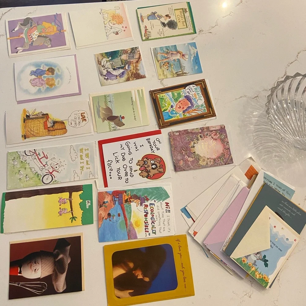 Vintage Greeting Cards Mixed Relationship Lot (25)+ Cards 80’s/90’s/2000’s